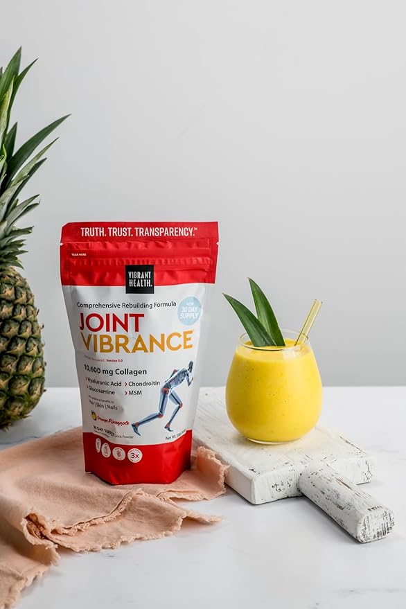 Vibrant Health, Joint Vibrance, Comprehensive Joint and Cartilage Support, 30 Servings