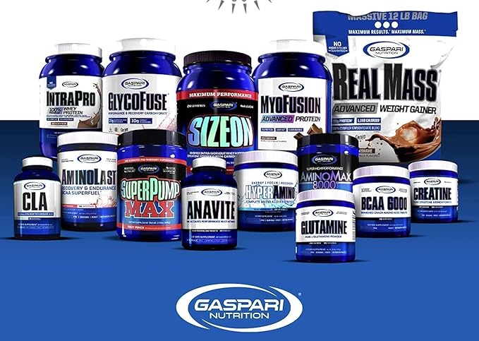 Gaspari Nutrition - SuperPump MAX - The Ultimate Pre Workout Powder, Sustained Energy Preworkout, Nitric Oxide Booster, Muscle Growth, Recovery & Replenishes Electrolytes - 40 Serving (Fruit Punch)