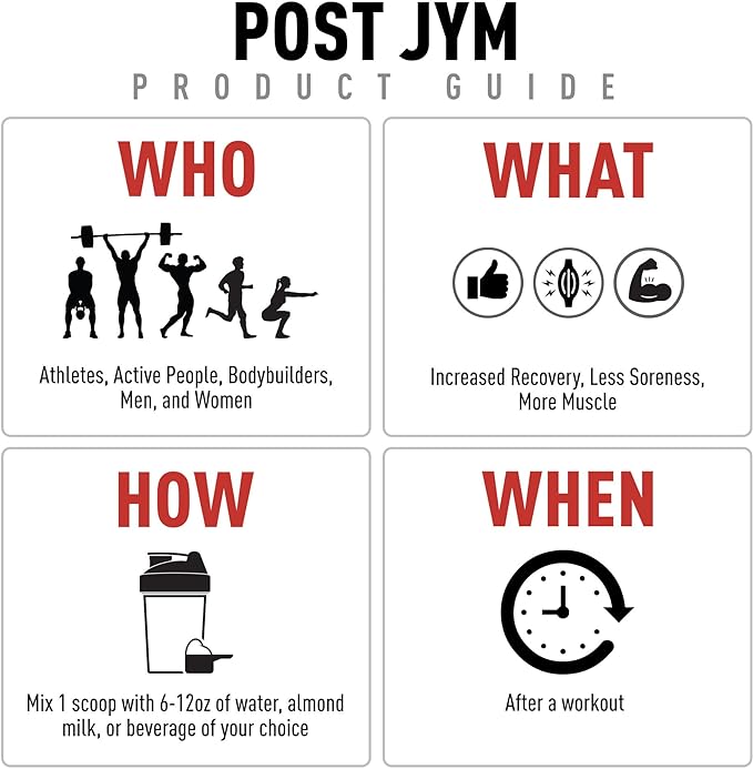 JYM Supplement Science Post JYM Active Matrix Rainbow Sherbet Amino Recovery Powder Pure Creatine HCL, BCAA’s, Glutamine, Carnitine, Betaine, Taurine for Strength, Repair, Performance 30 Servings
