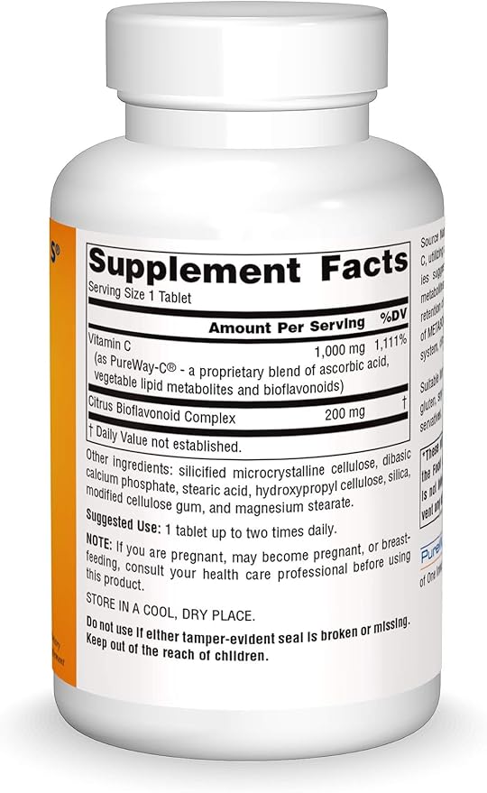 Source Naturals Metabolic C, 1000mg Vitamin C - 100 Tablets
