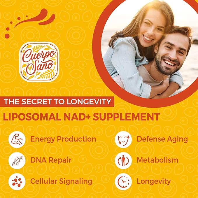 2000 MG NAD Supplement, Liposomal NAD+ with High Absorption, More Efficient Than Nicotinamide Riboside, Pure & Plus Boosting Supplement, Aging Defense, Metabolism & Cellular, 120 softgels