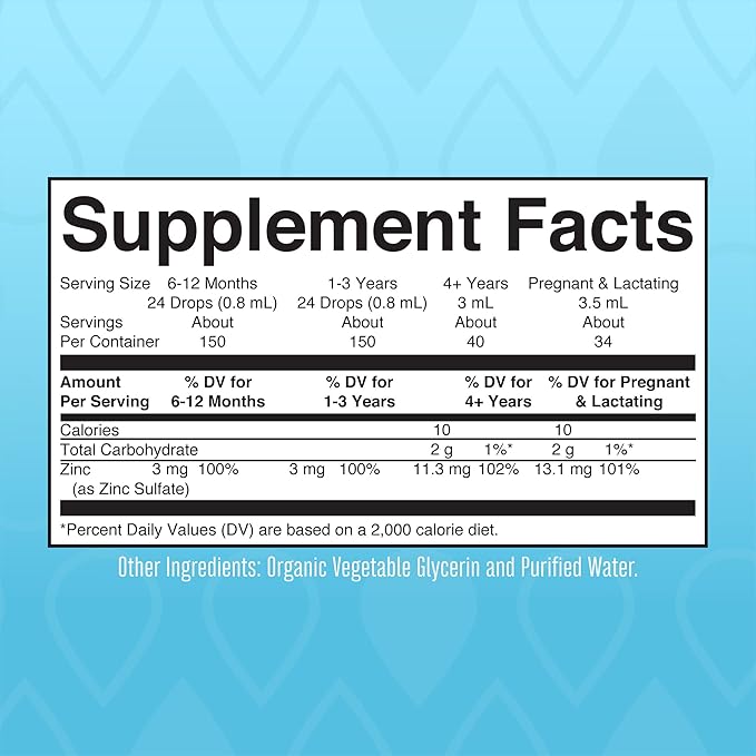 MaryRuth Organics Zinc Supplements for Immune Support | Ionic Zinc for Kids & Adults | Liquid Zinc Supplement | 40 Day Supply | Skin Care Supplement | Vegan | Gluten Free | Glycerin Based | 4 oz