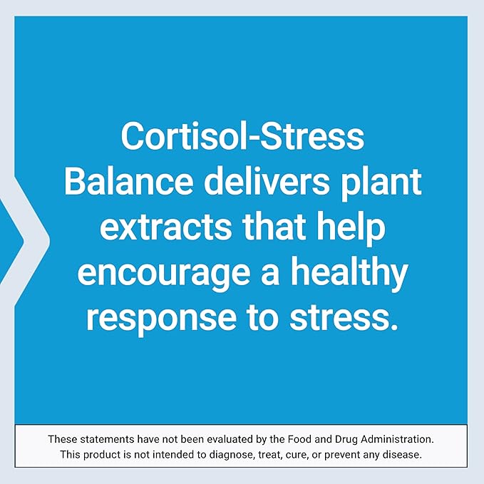 Life Extension Cortisol-Stress Balance, Relora® Magnolia bark, Green Tea, Lychee Extract, Manage Stress, Maintain Healthy cortisol Levels, Gluten Free, Non-GMO, Vegetarian, 1-Daily, 30 Capsules