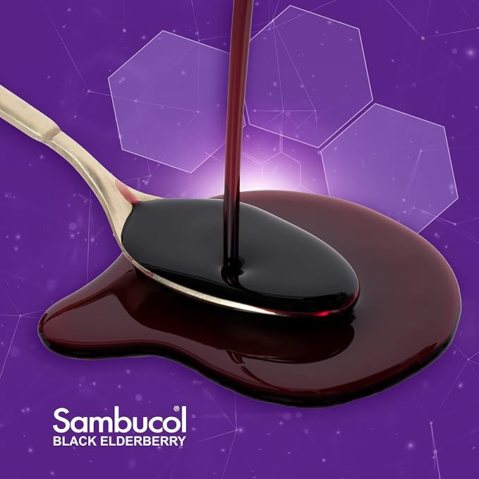 Sambucol Black Elderberry Syrup and Gummies for Kids - Elderberry Syrup Kids, Kids Elderberry Gummies, Black Elderberry Syrup for Kids, Sambucus Kids - 7.8 Fl Oz, 30 Gummies Bundle