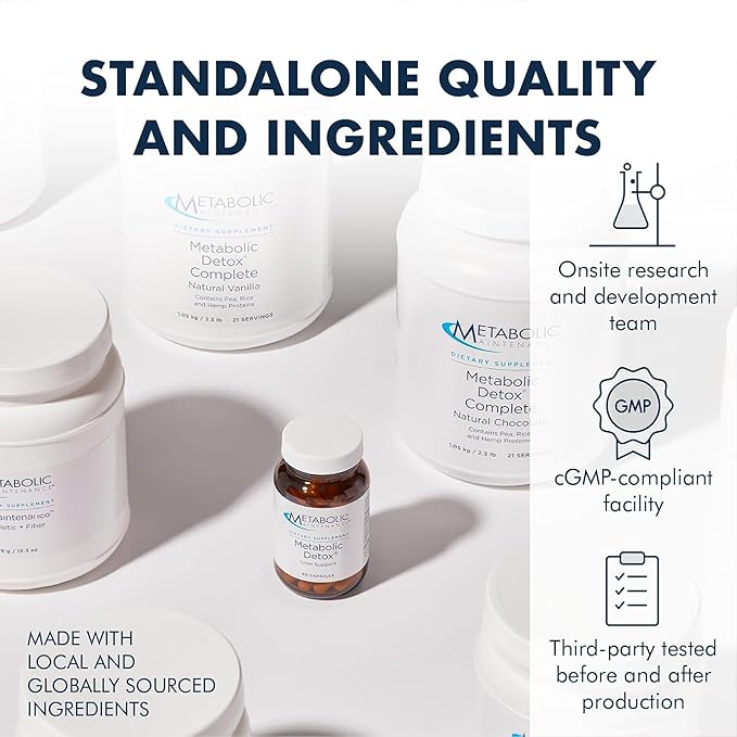 Metabolic Maintenance Melatonin - 2mg Melatonin + Glycine (180 Capsules)