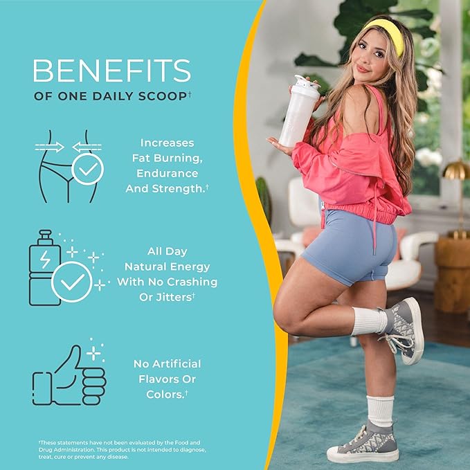 One Sol Pre-Workout for Women, Enhanced Pump & Focus, No Jitters Or Crash, Natural Ingredients, 100% Vegan, Gluten Free & Soy Free, (Fruit Punch)