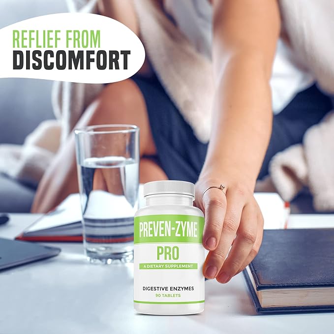 Prevenzyme Pro Digestive Enzyme Supplement (90 Tabs) by Legere Pharmaceuticals for ES Global