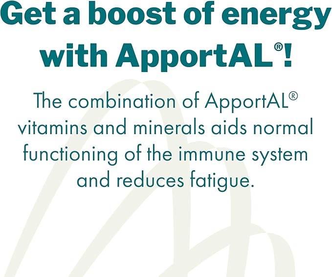 ApportAL Multivitamin & Mineral Supplement – 19 Nutrients for Energy, Immunity & Muscle Recovery – with Sucrosomial Iron, Magnesium, Zinc, Selenium & Vitamins – 14 Sachets