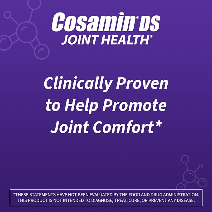 Nutramax Cosamin® DS Joint Health Supplement with Glucosamine & Chondroitin for Men’s & Women's Joint Health, 108 Capsules
