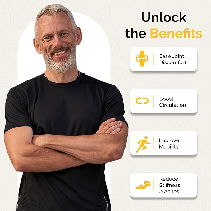 Cartilage Revive + Joint Support Supplement for Men and Women for Strong, Flexible Joints - Powered by D-Glucosamine Sulfate, MSM, Vitamin D3, Vitamin C and More - 60 Capsules