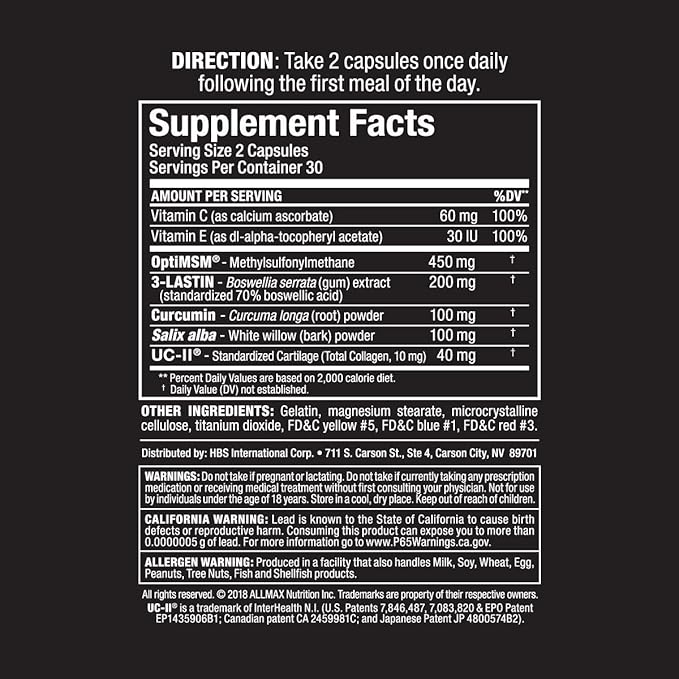 Allmax Nutrition Advanced AllFlex 60 Caps