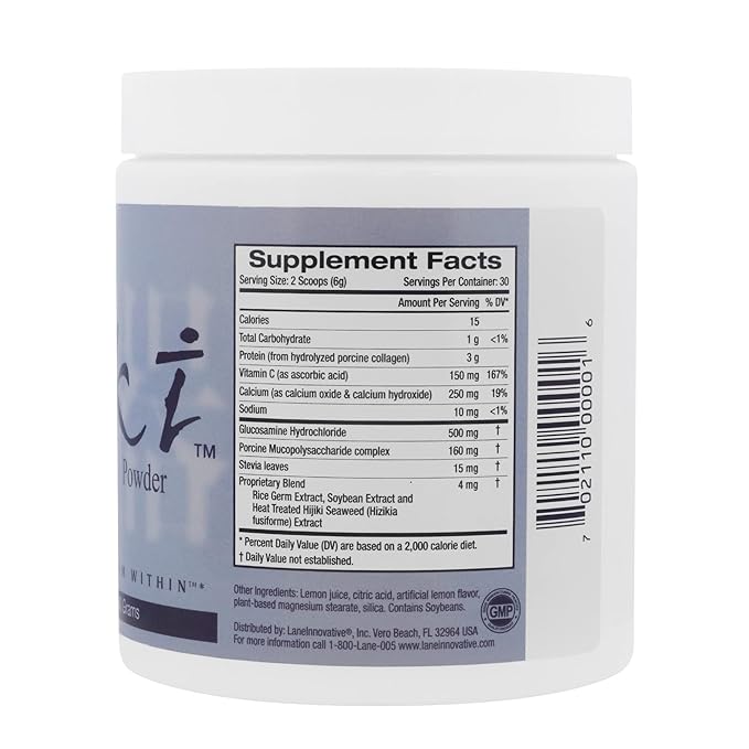 Lane Innovative - Toki Powder, Collagen Supplement for Skin, Collagen Peptides for Anti-Aging, Anti-Wrinkle Formula, Helps Reduce Age Spots, Peptides for Youthful Skin (30 Servings)