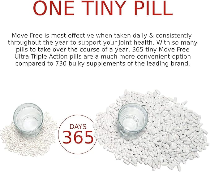 Move Free Type II Collagen, Boron & HA Ultra Triple Action Tablets, Move Free (75 Count In A Bottle) 1 ea