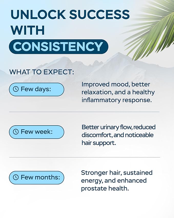 Improved Complex Saw Palmetto for Men & Prostate Health Supplements for Men - Advanced Formula Saw Palmetto Extract w/ DHEA & Ashwagandha 900mg - DHT Blocker for Hair Support - Prostate Supplements