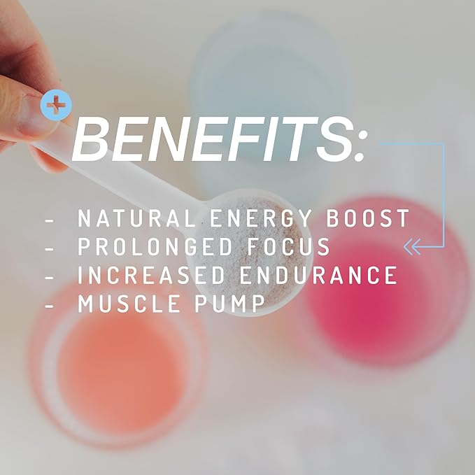 PWDRS Pre-Workout Powder, All Natural Pre Workout for Energy, Pump, Endurance & Strength, with Caffeine (Frostbite)