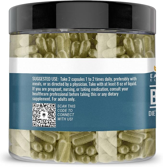 Earthborn Elements Bee Propolis (200 Capsules) Pure & Natural, Gluten-Free & Non-GMO