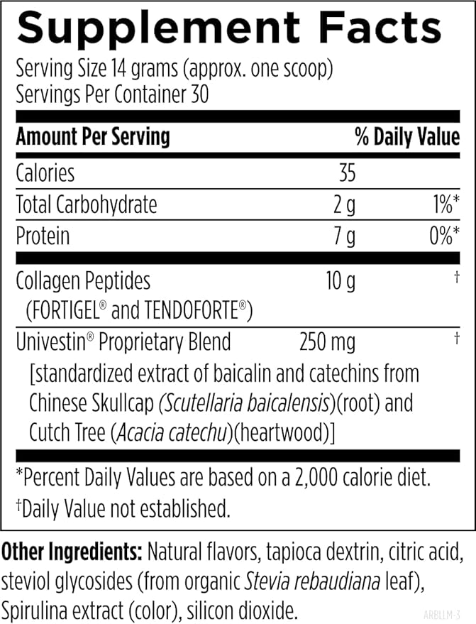 Designs for Health Arthroben Lemon Lime Flavor - Collagen Peptides Powder + Botanicals to Help Support Healthy Joints - Peptides Drink Mix, Non-GMO (30 Servings / 420g)