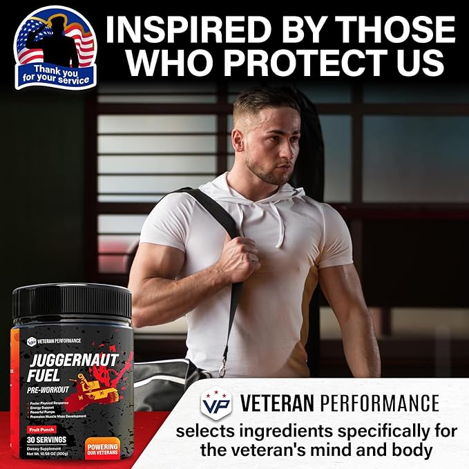 Pre Workout Powder for Men and Women – Natural Pre-Workout Drink Mix – No Sugar, Zero Calorie, No Creatine, Clean – Gym Pre Workout (Fruit Punch)