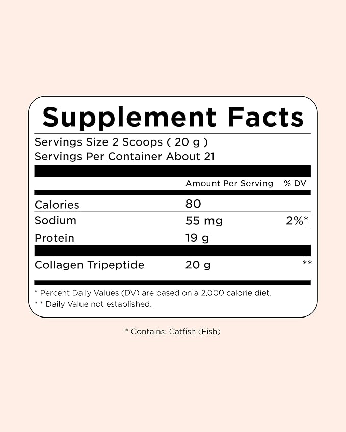 K-Nutra Original Collagen Tripeptide | 420g (14.8oz) | 100% Pure Freshwater Collagen Powder | 200X Absorption GPH | Helps Support Skin, Hair & Nail Health