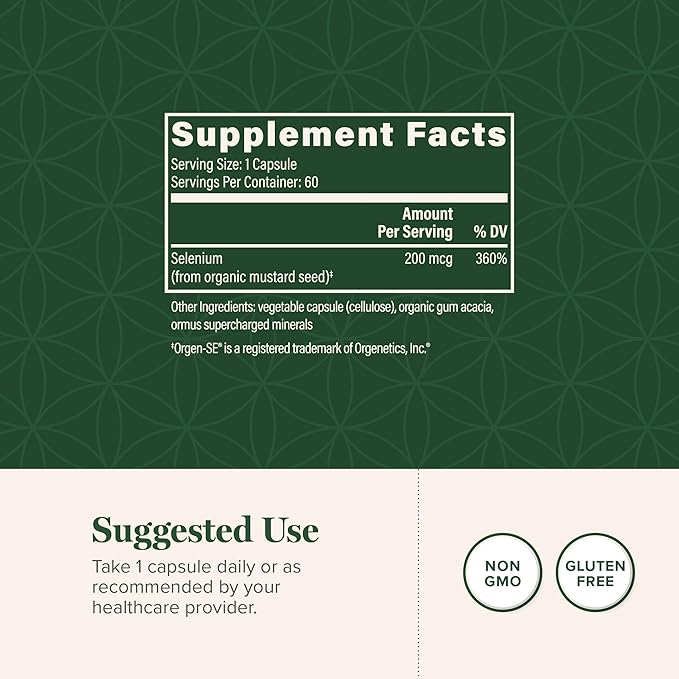 Global Healing Selenium and Biotin Supplement Kit - Antioxidants for Thyroid Support, Skin Support, Stronger Nails and Hair
