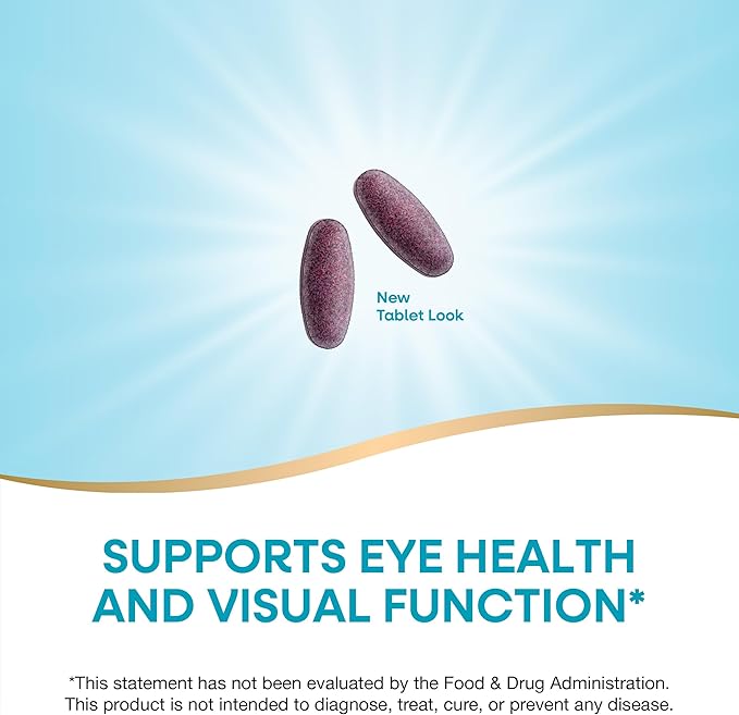 Nature's Way Ginkgold Eyes, Gingko Biloba Supplement for Adults, Supports Eye Health*, Gluten Free, 60mg Ginkgo Biloba Extract Per 2-Tablet Serving, 60 Tablets