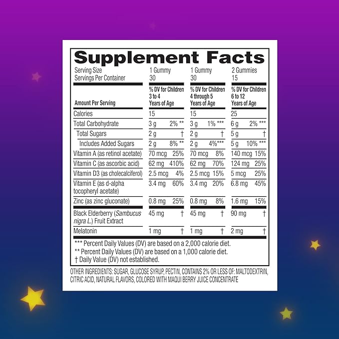 Zarbee's Sleep & Immune Gummy 30ct (Pack of 2)