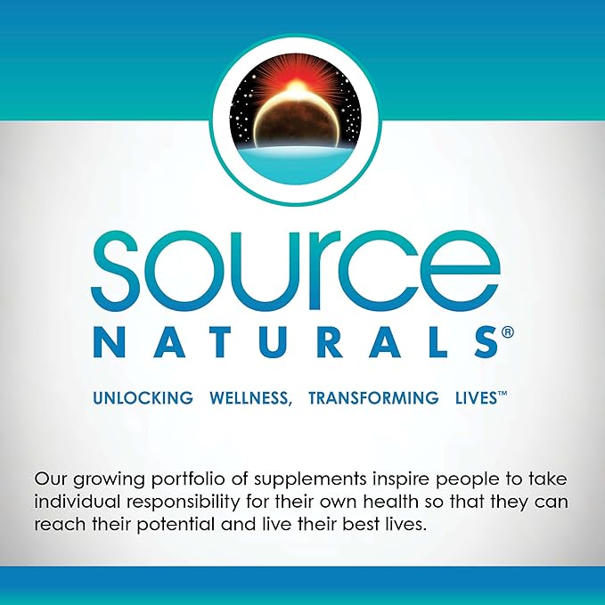 Source Naturals Inflama-Rest Healthy Inflammation Response - Herbal & Mineral Blend with Turmeric, Boswellia, Ginger, Quercetin - Maximum Stress Relief & Relaxation - 30 Tablets