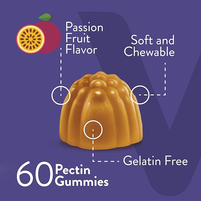 Maca Root Gummies for Men and Women - Reproductive Health, Energy, Drive, Stamina & Hormone Support - Vegan, Gluten Free, Gelatin Free, GMO Free, Tasty Chewable Passion Fruit Flavored Gummy