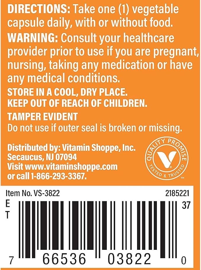 The Vitamin Shoppe Ultimate 10+ Probiotics, 50 Billion CFUs for Digestive Health, Immune Support and Respiratory Health (30 Vegetable Capsules)