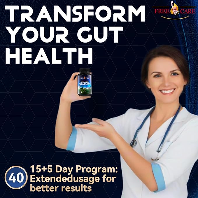Colon Cleanse 15+5Day Upgrade,Advanced Gut Cleanse Detox for Women & Men Fast Natural Laxative for Constipation Relief with Cascara Sagrada, Psyllium Husk, Senna Leaf & Probiotics, Non-GMO