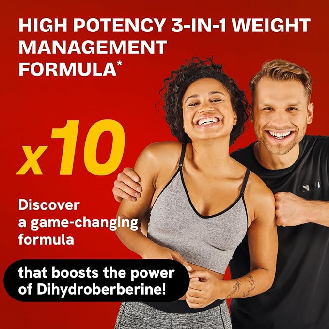 Dihydroberberine Supplement - Dehydro Berberine Organic - Super Berberine Supplement with Ceylon Cinnamon & R Alpha Lipoic Acid & Apigenin - Hydroberberine 120 caps (1 Pack)