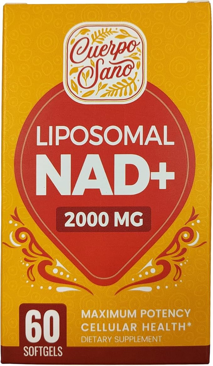 2000 MG NAD Supplement, Liposomal NAD+ with High Absorption, More Efficient Than Nicotinamide Riboside, Pure & Plus Boosting Supplement, Aging Defense, Metabolism & Cellular, 600 softgels