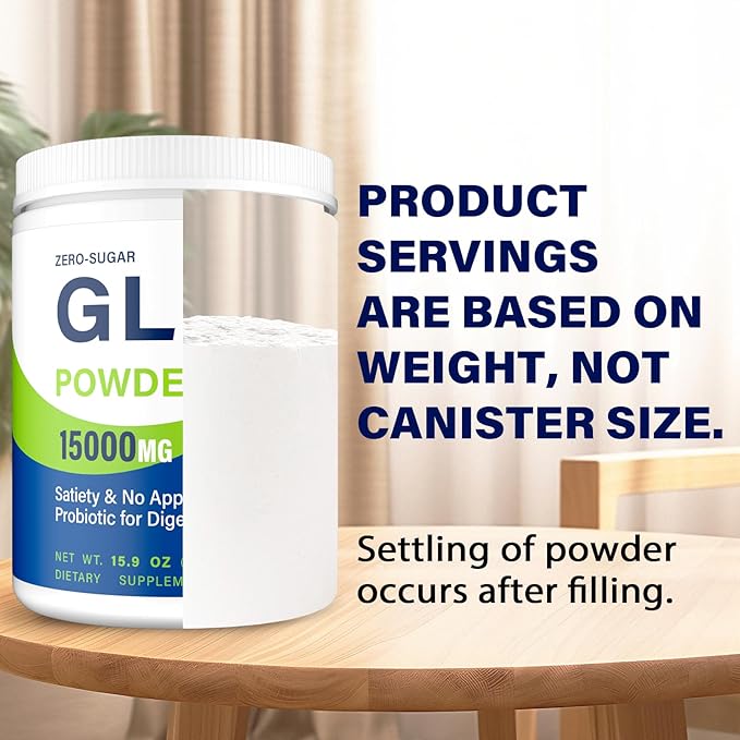 GLP-1, GLP-1 Supplement for Women & Men, Natural GLP1 Powder with Akkermansia Probiotic, High Fiber for GLP-1 Support, Digestive & Gut, Metabolism, Energy, 10x Upgrade GLP-1 Levels, 0 Sugar
