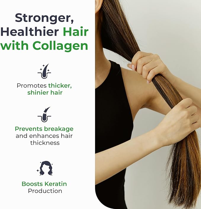 Collagen Peptides Powder – Hydrolyzed Bovine Collagen with Vitamin C, Hyaluronic Acid, Zinc & B3 – Type 1 & 3 Unflavored Protein Powder for Women & Men Hair, Skin, Nails, Joints 45 Servings