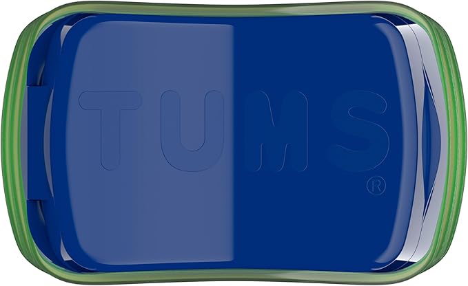 TUMS Naturals Ultra Strength Antacid Chews for Heartburn Relief, Black Cherry & Watermelon - 56 Count