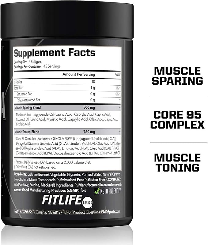 PMD Sports PMD Sports Ultra Pump Fuel Insanity - Pre Workout - Miami Sunrise (30 Servings) & PMD Sports Omega Cuts Elite Thermogenic Fat Burner (90 Softgels)