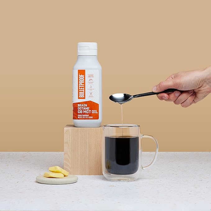 Bulletproof Duo Kit | Collagen Peptides Protein Powder for Skin, Bones and Joints — 18g Protein, 17.6 Oz & Brain Octane C8 MCT Oil for Sustained Energy— 14g MCTs, 16 Fl Oz