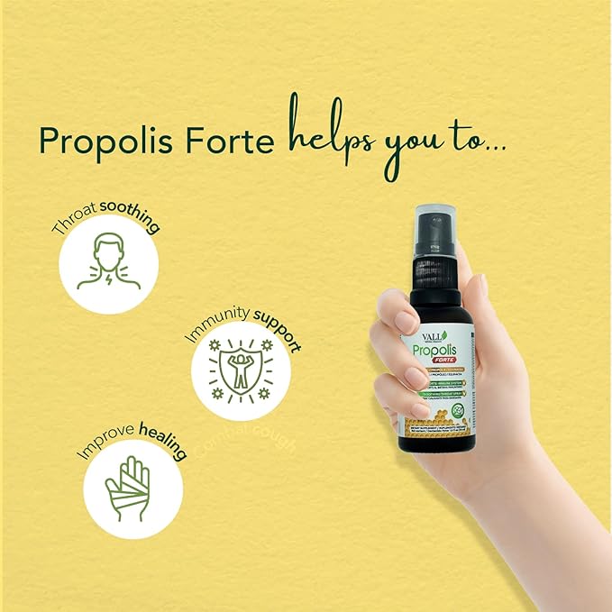 Vall-Propolis Forte - Propolis, Echinacea, and Vitamin C Oral Spray, 1 Fl Oz