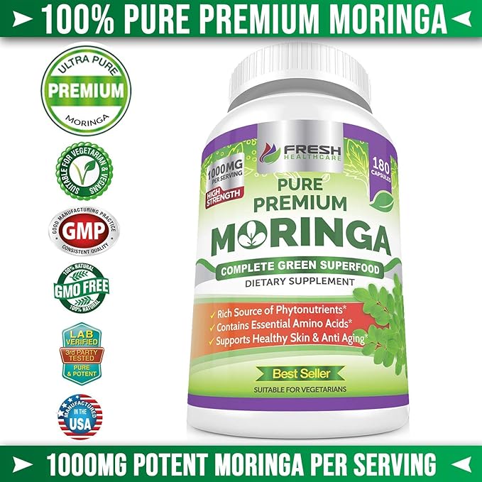 FRESH HEALTHCARE Moringa and Elderberry Gummies - Bundle