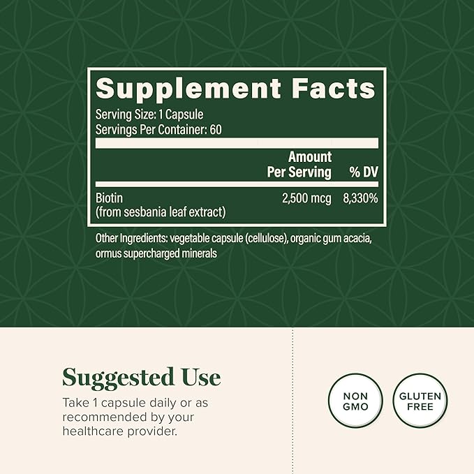 Global Healing Selenium and Biotin Supplement Kit - Antioxidants for Thyroid Support, Skin Support, Stronger Nails and Hair