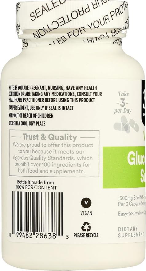 365 by Whole Foods Market, Glucosamine Sulfate Vegan, 90 CT