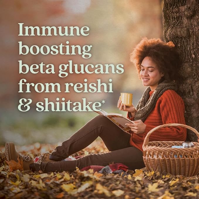 New Chapter Immune Support LifeShield Immune Support with Organic Reishi Mushroom Vegan + Non-GMO, Nootropic Ingredients - 60 ct