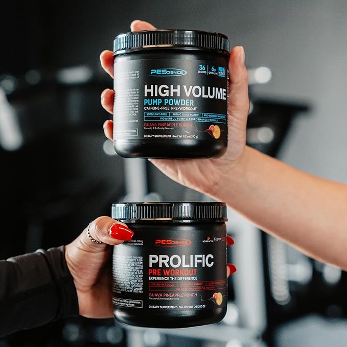 PEScience Prolific Energy Pre Workout – L Citrulline for Nitric Oxide, Rhodiola & CDP Choline Nootropic for Focus – Preworkout for Men & Women – 40 Scoops, Acai Berry Punch