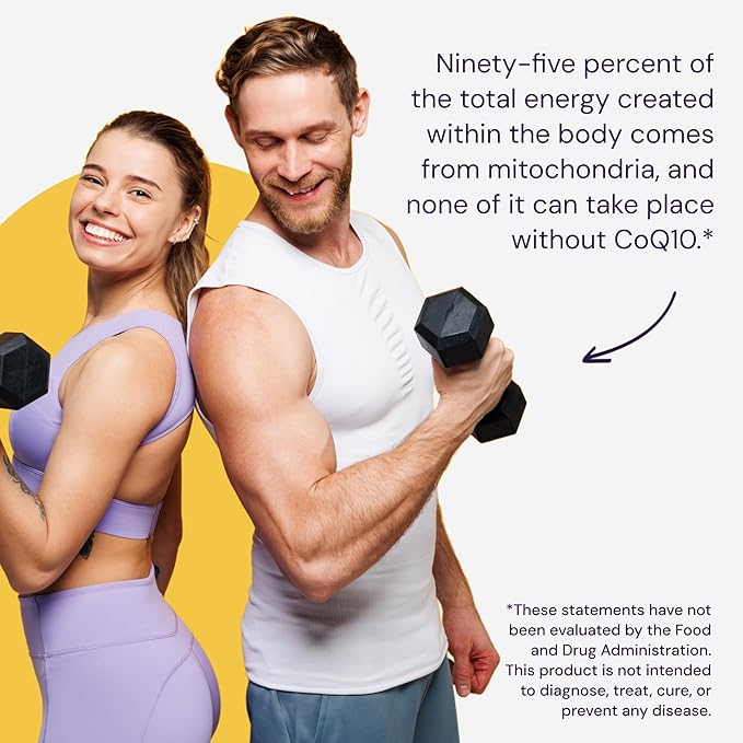 Healthy Origins CoQ10, 200 mg - Heart Health & Energy Supplement - Gluten-Free & Non-GMO Supplements - 150 Softgels