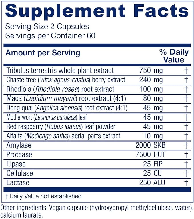 Vitanica Pregnancy Prep, Reproductive System Support, Vegan, 120 Capsules