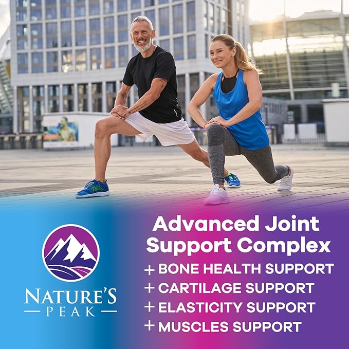 Glucosamine Chondroitin Supplements MSM Complex - Antioxidant & Joint Support with Turmeric, Boswellia, Quercetin - For Occasional Discomfort of Joints, Back, Hands, Knees & Mobility - 120 Capsules