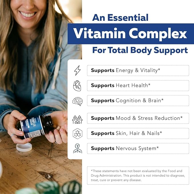BioActive Vitamin B Complex Blood Stream Ready, Methylated B Complex Featuring Methylfolate 3 BioActive Forms of B12, BenfoPure® B1 & Pantesin® B5 12 B Vitamins in Clinical Doses(120 Servings - 3Pack)