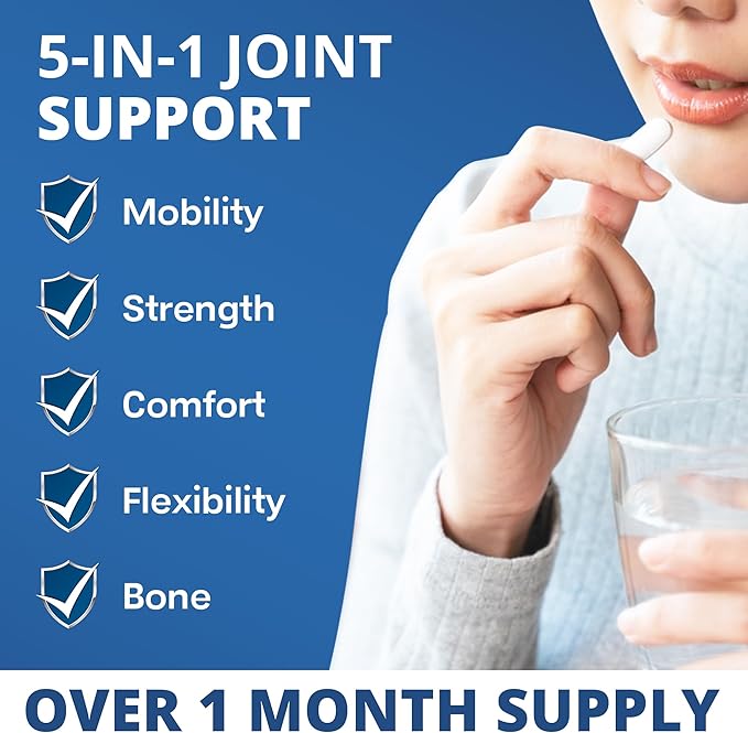 Joint Health Triple Strength | Glucosamine, Chondroitin & MSM, Joint Support Supplement, 120 Coated Tablets