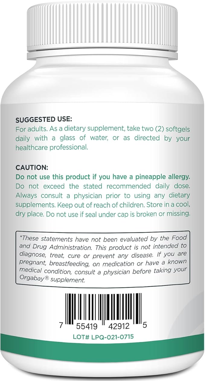 Liposomal Quercetin Phytosome 1600 mg,Bromelain 200mg,Zinc 30mg,Vitamin C Turmeric 40 mg,Highest Absorption,Quercetin Complex, 60 Softgels