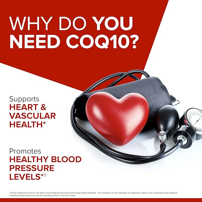 Qunol CoQ10 100mg Softgels Ultra 3X Better Absorption Coenzyme Q10 Supplements - Antioxidant Supplement for Vascular and Heart Health & Energy Production - 2 Month Supply - 60 Count (Pack of 2)